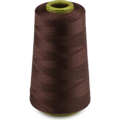 Polyesterové nitě pro overlocky i klasické šití návin 3000 yards PES 40S/2 Varianta: 23 (492) hnědá, Balení: 1 ks