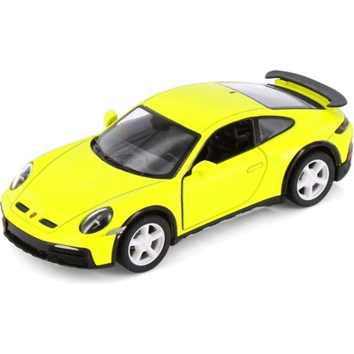 Метална количка Kinsmart - Porsche 911 GT2 RS, 1: 36, жълта (58077)