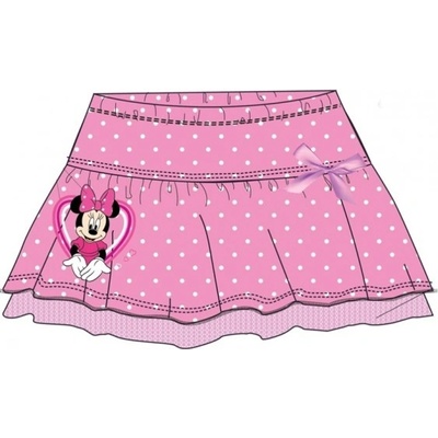 Cottonland dievčenská sukňa Minnie Mouse ružová