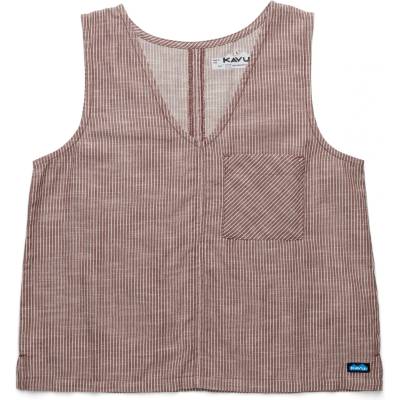 KAVU Дамски топ KAVU Women's Vacay Top - Chocolate (916-6282-0212)