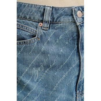 BOSS Orange Дънкова пола BOSS Orange в синьо дълга със стандартна кройка 50542445 (50542445)