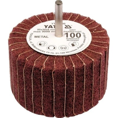 YATO Lamelový kotúč 80 x 50 x 6 mm P60 YT-83398