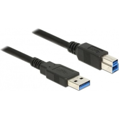 Delock 85070 USB typ A (M) do USB Type B (M) - USB 3.0, 5m, černý