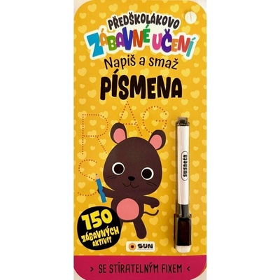 123 - psaní čísel - NA STOJÁNKU S OTÁČECÍMI LISTY - NAPIŠ A SMAŽ
