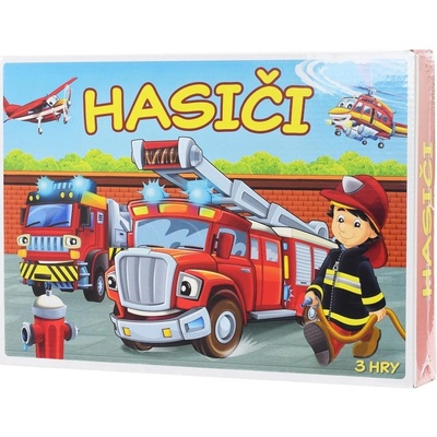 CreativeToys Hasiči 3 logické hry