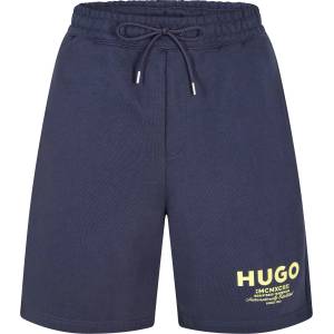 Hugo Поларени къси панталони Hugo Men's Fleece Jogger Shorts - Navy 406