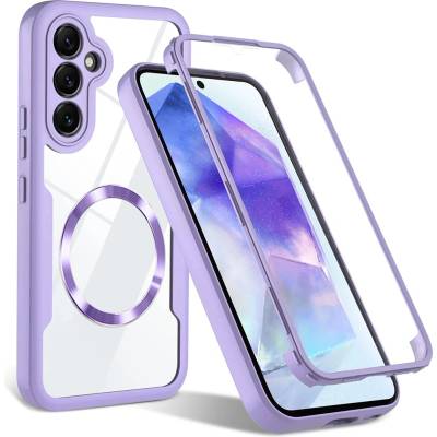 Techsuit Калъф за Samsung Galaxy S23 FE + Cover - Techsuit - ColorVerse 360 MagSafe MagSafe Series - Лилав