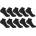 Donnay Дамски чорапи Donnay Trainer 10pk socks Ladies - Black