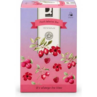 Q-Connect ovocný Fruit infusion HB 20 x 1,8 g