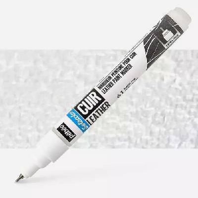 Pebeo Setacolor Leather marker 61 Pure white