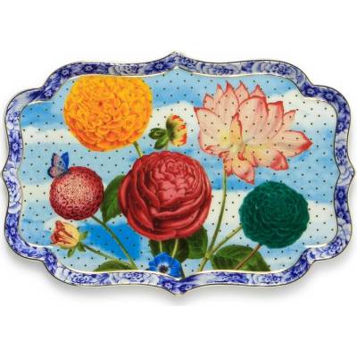 Pip Studio Royal Flowers Servírovací talíř 26cm