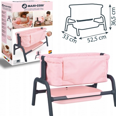 Smoby Postýlka Maxi Cosi světle růžová – Zboží Dáma