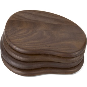 Ferm Living Дъски за сервиране Cairn тъмнокафяви 4 бр (1104266687)