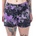 VIXXSIN дамски къси панталони Vixxsin - GAIA - ЧЕРНО/ЛИЛАВО TIE DYE - POI1140