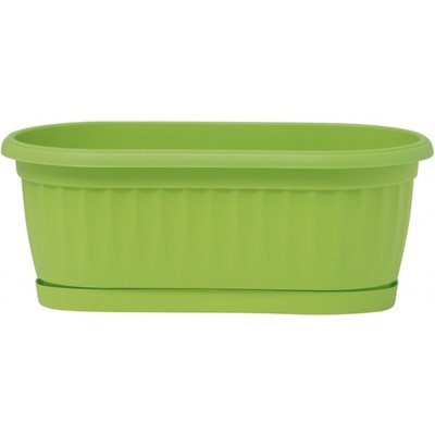 Nohel Garden Truhlík MINISIMILCOTTO samozavlažovací plastový Zelená 22 x 11 cm