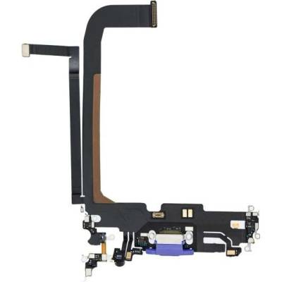 AppleKing nabíjecí a audio flex konektor pro iPhone 13 Pro Max - modrý