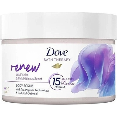 Dove tělový peeling Bath Therapy Renew 295 ml – Zboží Mobilmania