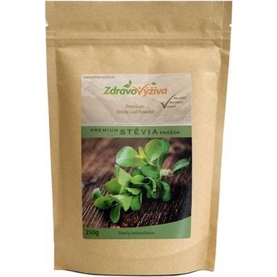 Zdravovýživa Premium Stévia sladká prášok 250 g