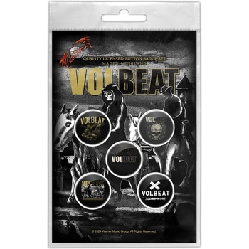 RAZAMATAZ Значки volbeat - outlaw gentlemen - razamataz - bb123