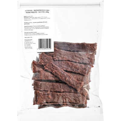 PETITTO Mono meat strips Duck 400 g