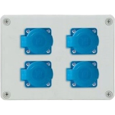 Rozvodnica zásuvková R-BOX, 4x250V