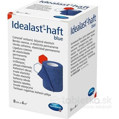 Idealast-haft color ovínadlo elastické modré 8cm x 4m