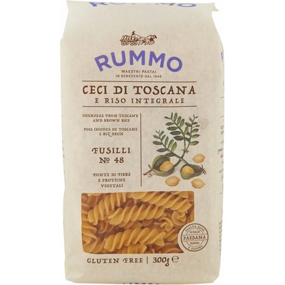 Rummo Fusilli No.48 bezlepkové cícerové z celozrnnej ryže 300 g