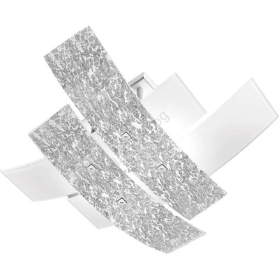 Gea Luce LARA P P arg - Плафон LARA 2xE27/52W/230V 50 см сребрист (FX0210)