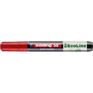 edding Лаков маркер, 2-3 мм, edding "50", червен 4-50-002 (4-50-002)