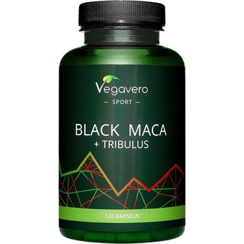 Image 1 of Vegavero Black Maca + Tribulus + Zinc [120 капсули]