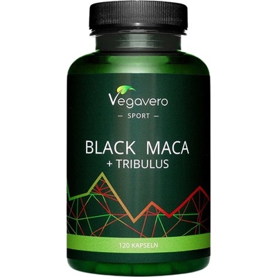 Vegavero Black Maca + Tribulus + Zinc [120 капсули]
