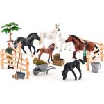 Faunica Игрален комплект Faunica - Конеферма, с аксесоари, 25 части (96036)