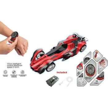 Image 1 of Друга марка Ocie - Кола с Часовник Radio/C и Гласови Команди ROCKET E CAR Червена OTC0878486