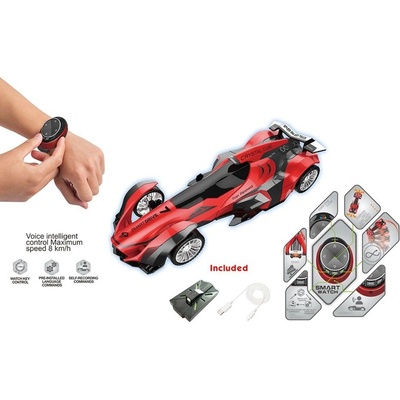 Друга марка Ocie - Кола с Часовник Radio/C и Гласови Команди ROCKET E CAR Червена OTC0878486