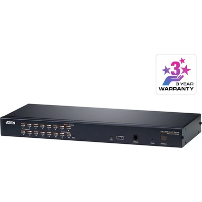 Aten KH-1516Ai 16-port OverNet Cat5 KVM PS/2+USB, OSD, rack