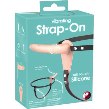 Image 1 of You2Toys Vibrating Strap-On Soft Touch Silicone Skin