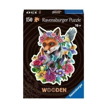 Ravensburger Пъзел Ravensburger Wooden - Лисица, 150 части
