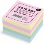 Interdruk Colorful paper cube 85x85x50 mm unglued
