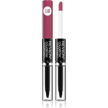Revlon ColorStay Over Time дълготрайно течно червило с блясък цвят 260 Perennial Plum 2ml