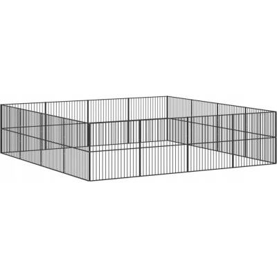 Ocel Kotec VidaXL s práškovým nástřikem 400 x 400 x 100 cm