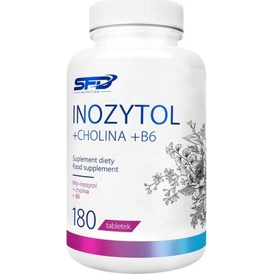 SFD Nutrition Inositol + Cholín + B6 180 tabliet