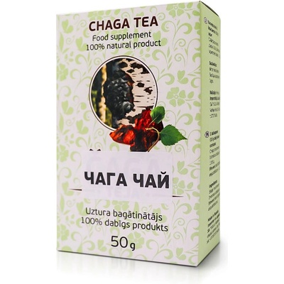 HealthNA Čaj Chaga 100% přírodní 50 g