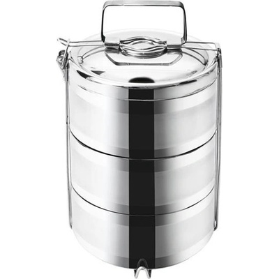Jídlonosič nerez 3x1l průměr 16cm ORION 120902