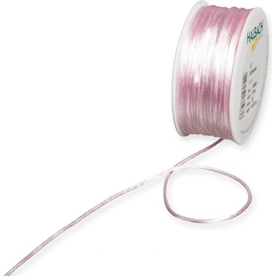 Saténový provázek růžový 2mm x 50m