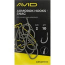 Avid Carp Armorok Snag Barbed vel.2 10 ks