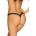Obsessive Bravelle Crotchless Thong Black S/M