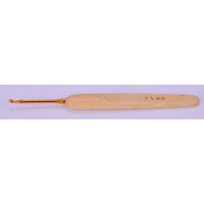Háček kovový 14 cm s dřevěnou rukojetí Varianta: 2,5