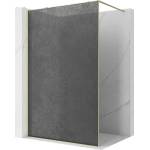 Mexen Kioto душ-преграда Walk-in 80 x 200 см, crackle графит 12 мм, златисто матирано (800-080-101-55-44-X)