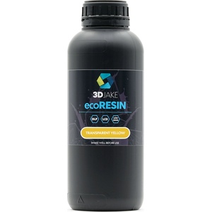 3DJAKE ecoResin Transparent Yellow - 1.000 г (RES-ECO-TYL-1000)