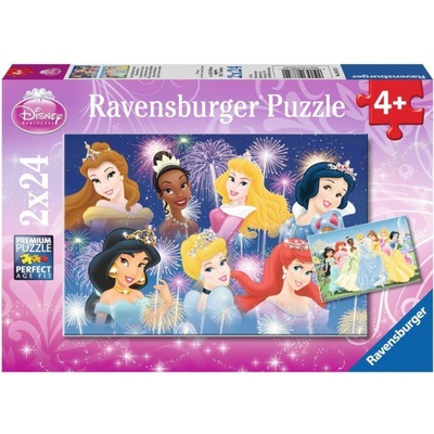 Ravensburger Krásné princezny 2 x 24 dílků